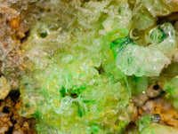 Natural Hyalite Opal Specimens with Black Tourmaline x 1 From Erongo, Namibia