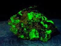 Natural Hyalite Opal Specimens with Black Tourmaline x 1 From Erongo, Namibia