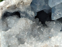 Natural Celestite Geode Specimens x 1 From Sakoany, Madagascar