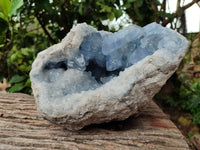 Natural Celestite Geode Specimens x 1 From Sakoany, Madagascar