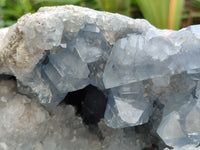 Natural Celestite Geode Specimens x 1 From Sakoany, Madagascar
