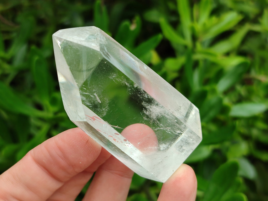 Polished Quartz Crystal Points with Various Inclusions x 6 From Madagascar - Toprock Gemstones and Minerals 