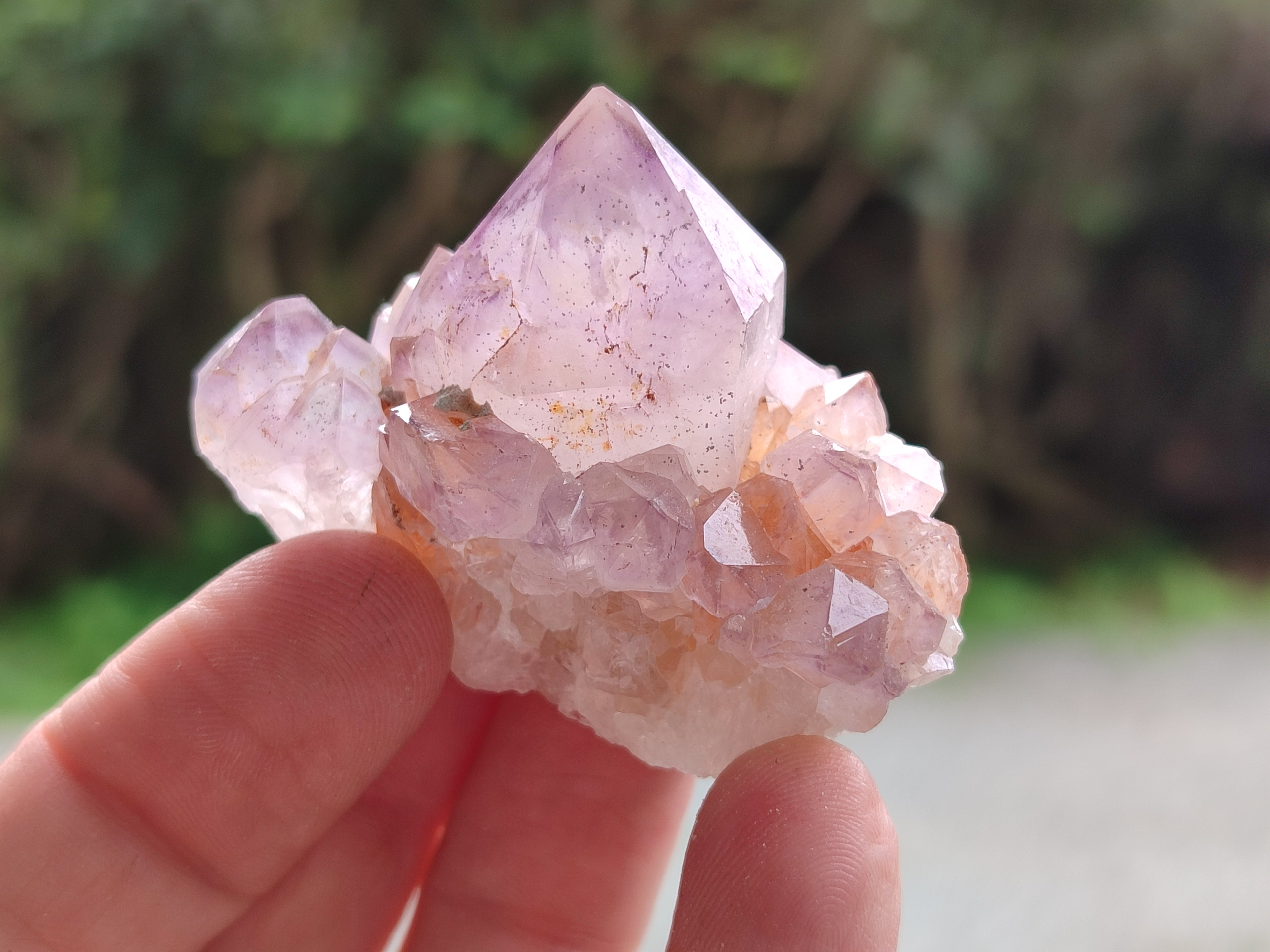 Natural Amethyst Spirit Quartz Crystals x 35 From Boekenhouthoek, South Africa - Toprock Gemstones and Minerals 