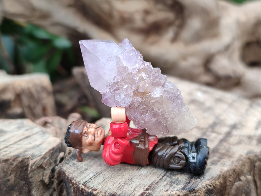 Natural Amethyst Spirit Quartz Crystals x 35 From Boekenhouthoek, South Africa - Toprock Gemstones and Minerals 