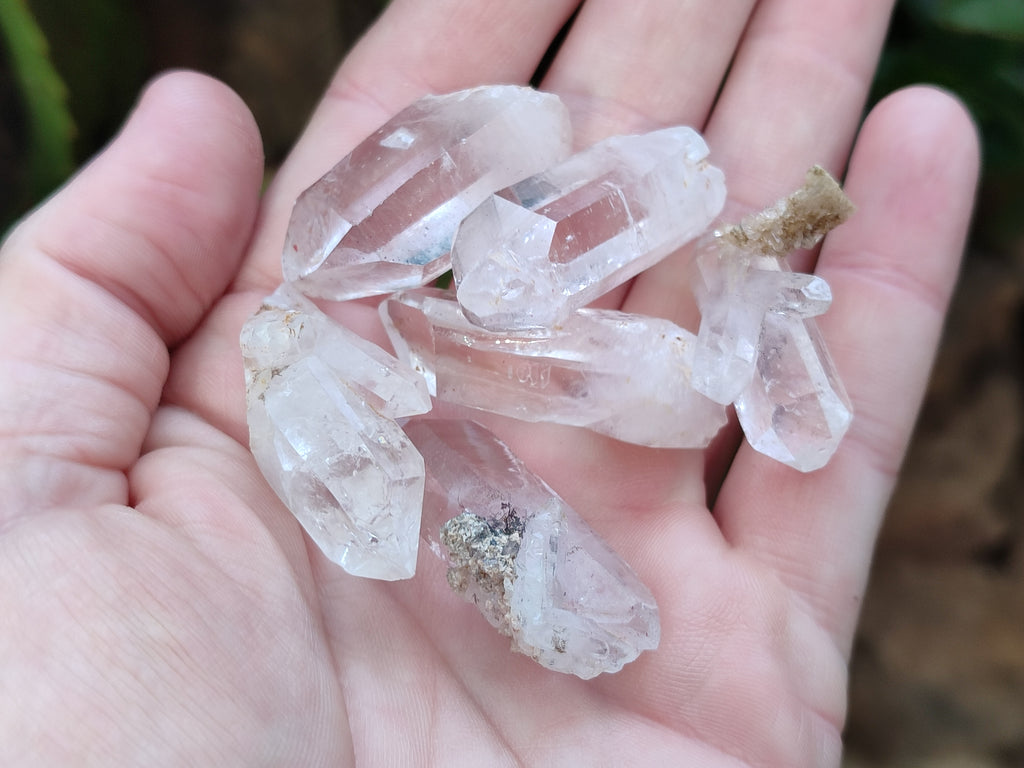 Natural Mixed selection of Brandberg Crystals x 74 From Brandberg, Namibia - Toprock Gemstones and Minerals 