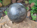 Polished Rare Pharaoh Stone Pyrite in Basalt Sphere x 1 Iron Duke Mine, Zimbabwe - Toprock Gemstones and Minerals 