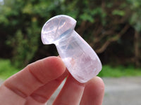 Polished Rose Quartz Mushrooms x 20 From Ambatondrazaka, Madagascar