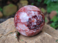 Polished Red Hematoid Quartz Spheres x 5 From Ambatondrazaka, Madagascar