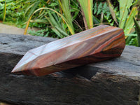 Polished Banded Tiger Iron Tower x 1 From Northern Cape, South Africa