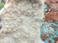 Natural Hemimorphite with Chrysocolla and Stalagmites x 2 From Congo
