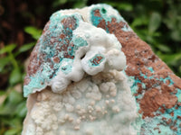 Natural Hemimorphite with Chrysocolla and Stalagmites x 2 From Congo