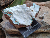 Natural Hemimorphite with Chrysocolla and Stalagmites x 2 From Congo