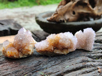 Natural Ametrine Spirit Quartz Clusters x 21 From Boekenhouthoek, South Africa