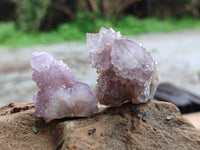 Natural Ametrine Spirit Quartz Clusters x 21 From Boekenhouthoek, South Africa