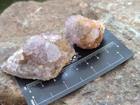 Natural Ametrine Spirit Quartz Clusters x 21 From Boekenhouthoek, South Africa