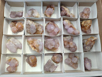 Natural Ametrine Spirit Quartz Clusters x 21 From Boekenhouthoek, South Africa