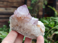 Natural Amethyst Spirit Quartz Clusters x 6 From Boekenhouthoek, South Africa