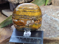 Polished Neolite Standing Free Forms x 3 From Prieska, South Africa