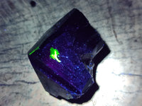 Natural Schorl Black Tourmaline Mercedes Terminated Crystals with Hyalite x 12 From Erongo, Namibia