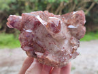 Natural Red Hematoid Quartz Clusters x 4 From Karoi, Zimbabwe - Toprock Gemstones and Minerals 