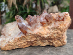 Natural Red Hematoid Quartz Clusters x 4 From Karoi, Zimbabwe - Toprock Gemstones and Minerals 