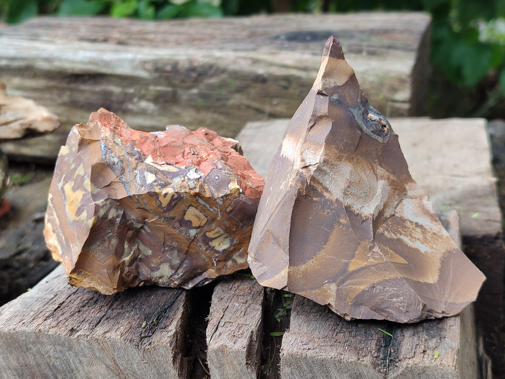 Natural Nguni Jasper Cobbed Specimens x 14 From Prieska, South Africa - Toprock Gemstones and Minerals 