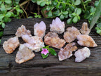 Natural Amethyst Spirit Quartz Clusters x 12 From Boekenhouthoek, South Africa - Toprock Gemstones and Minerals 