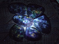 Polished Emerald Mica In Matrix Standing Free Forms x 6 From Mutoko, Zimbabwe