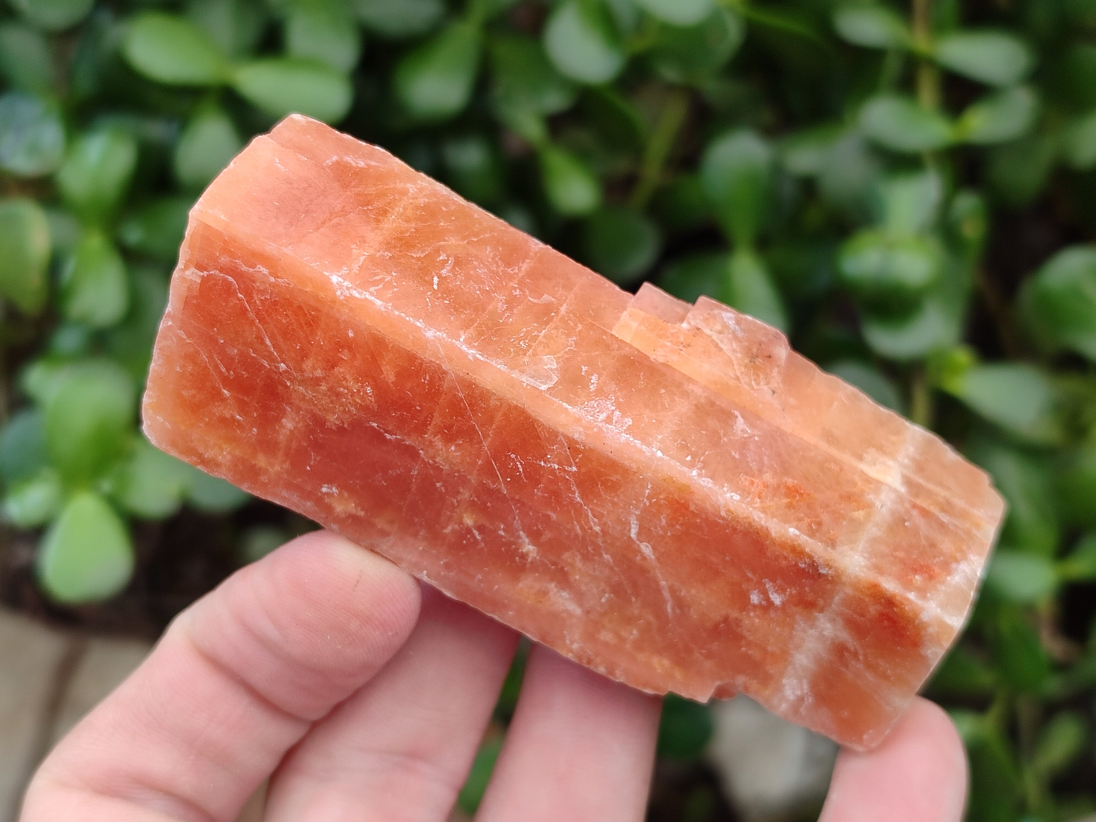 Natural Sunset Orange Rhombohedron Calcite Specimens x 24 From Spitzkop, Namibia - Toprock Gemstones and Minerals 