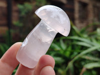 Polished AA Grade Rose Quartz Mushrooms x 20 From Ambatondrazaka, Madagascar
