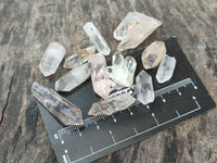 Natural Clear Single Quartz Crystals x 98 From Brandberg, Namibia
