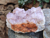 Natural Amethyst Spirit Quartz Clusters x 3 From Boekenhouthoek, South Africa