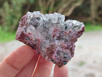 Natural Drusy Salrose Cobaltion Dolomite with Malachite, Chrysocolla, Heterogenite and Duftite specimens x 36 From Congo