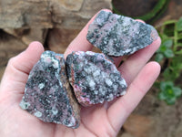 Natural Drusy Salrose Cobaltion Dolomite with Malachite, Chrysocolla, Heterogenite and Duftite specimens x 36 From Congo