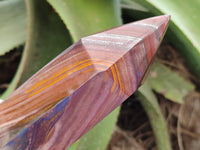 Polished Banded Tiger Iron Tower x 1 From Northern Cape, South Africa