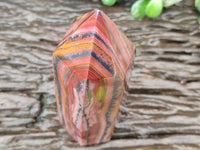 Polished Banded Tiger Iron Tower x 1 From Northern Cape, South Africa