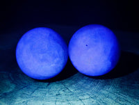 Polished Green Fluorite Spheres x 3 From Madagascar - Toprock Gemstones and Minerals 