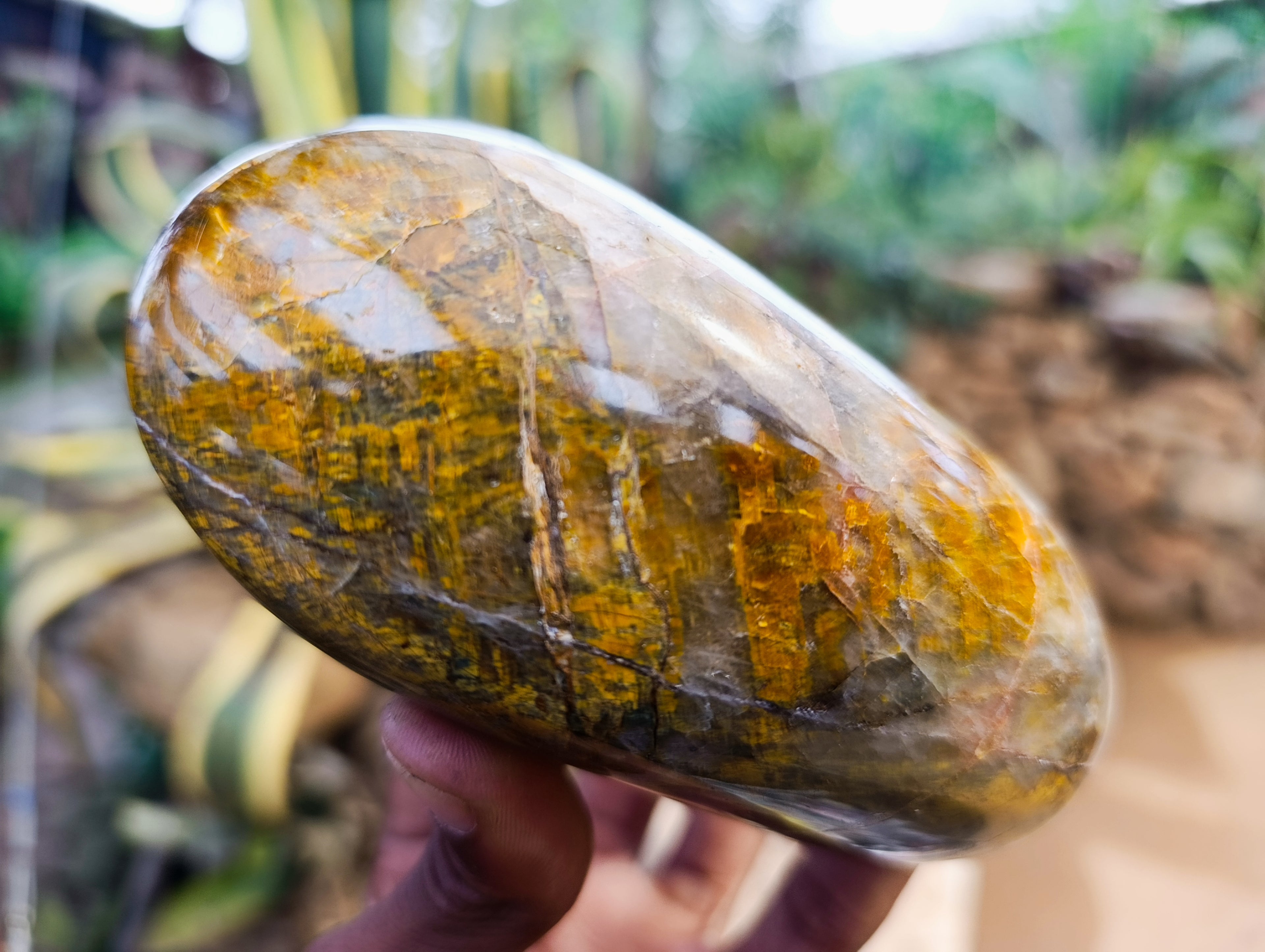 Polished Neolite Standing Free Forms x 2 From Prieska, South Africa - Toprock Gemstones and Minerals 