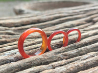 Polished Mix of Selected Stone Rings x 35 From Southern Africa