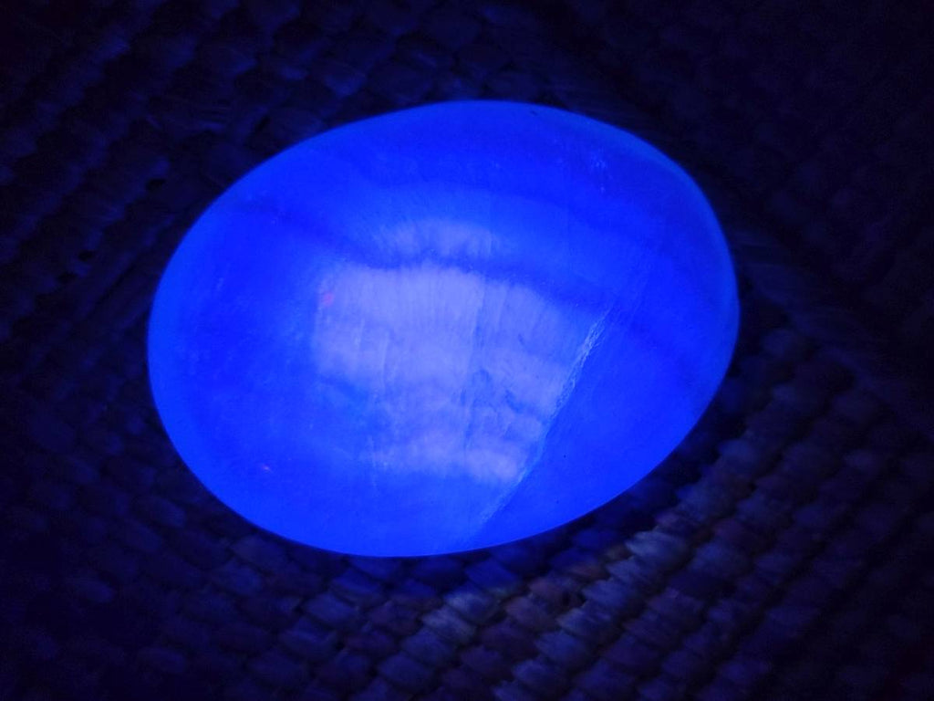 Polished Green Fluorite Palm Stones x 20 From Madagascar - Toprock Gemstones and Minerals 