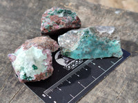 Natural Drusy Salrose Cobaltion Dolomite with Malachite, Chrysocolla and Duftite specimens x 35 From Congo