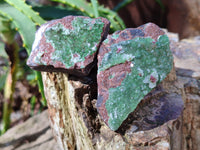 Natural Drusy Salrose Cobaltion Dolomite with Malachite, Chrysocolla and Duftite specimens x 35 From Congo