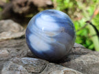 Polished Banded Agate Spheres x 12 From Madagascar - Toprock Gemstones and Minerals 