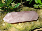 Polished Double Terminated Rose Quartz Points x 4 From Ambatondrazaka, Madagascar - Toprock Gemstones and Minerals 