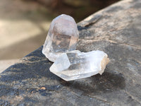 Natural Single Quartz Crystals x 70 From Brandberg, Namibia