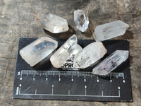 Natural Single Quartz Crystals x 70 From Brandberg, Namibia