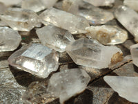 Natural Single Quartz Crystals x 70 From Brandberg, Namibia