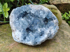Natural Large Celestite Geode Specimen x 1 From Sakoany, Madagascar - Toprock Gemstones and Minerals 