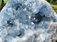 Natural Large Celestite Geode Specimen x 1 From Sakoany, Madagascar