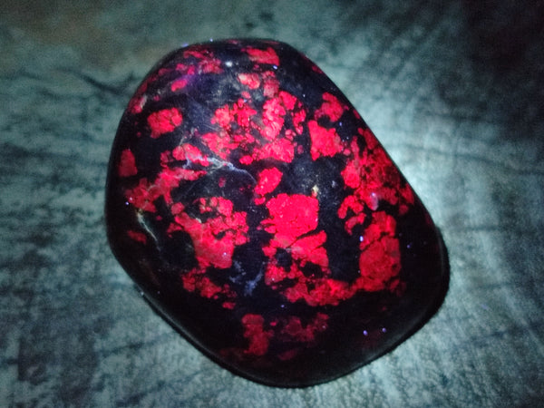 Polished Ruby Corundum In Chrome Verdite Free Forms x 6 From Zimbabwe